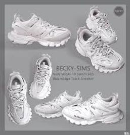 Download the mod Balenciaga Sims4 sneakers for Sims 4 for free from the  DLCfun site