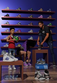 Adidas high tops