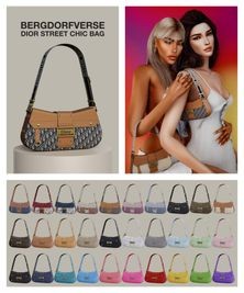Sims 4 dior street chic bag