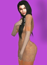 CRYSTAL GUCCI DRESS