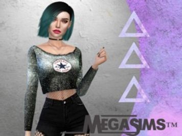 MegaSims Converse Grey Sweater - Cats and Dogs needed