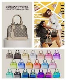 Gawdly Games — bergdorfverse: Louis Vuitton Alma Bag Hey...