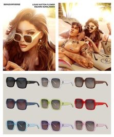 Louis Vuitton Flower Square Sunglasses
