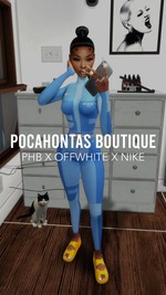 Pocahontas Boutique Exclusive: PHB x Off-White x Nike - Trendsetting Sportswear & Suits