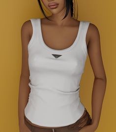 prada jersey tank