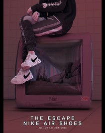 BED_TS4 M The escape nike air shoes