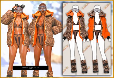 FENDI WINTER OUTFIT SET