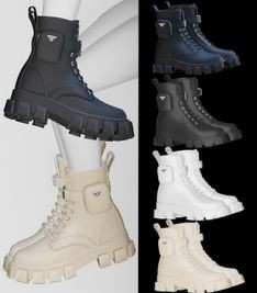 PRADA MONOLITH BOOTS
