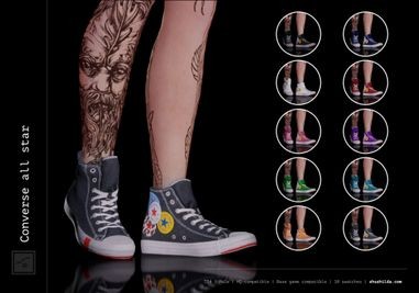 Sims 4 converse all star