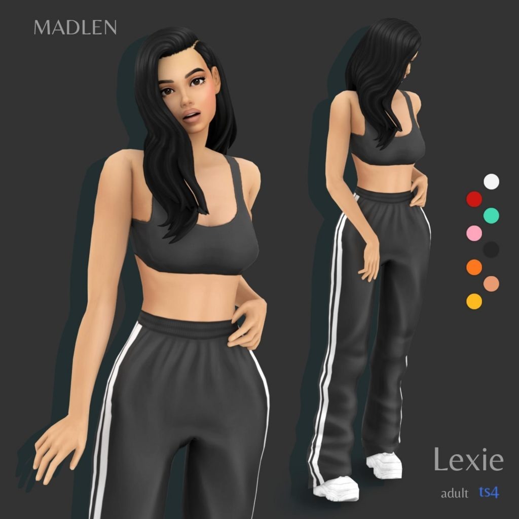 Adidas Vibe Outfit ( Oversized Pants / Sports Bra ) [MM]