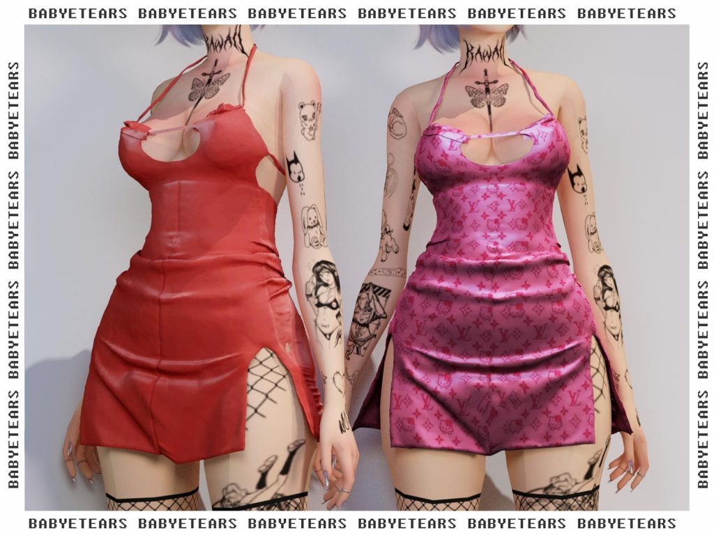 Louis Vuitton and Hello Kitty Silk Dress [Alpha]