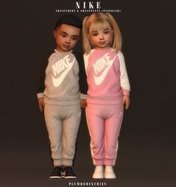 NIKE | sweatshirt & sweatpants FEB 2024 (toddler)