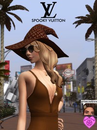 A  Louis Vuitton   recolor for @grimcookies‘ “Bad Witch” Hat
