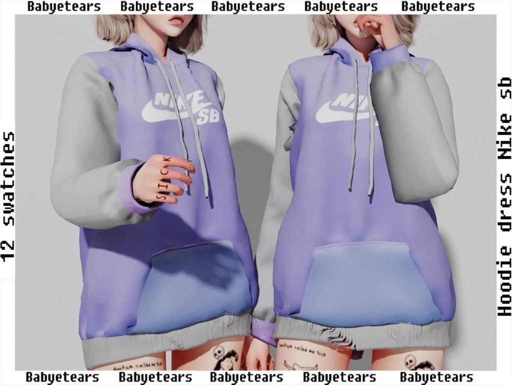 Hoodie Nike SB Dress for Female [Alpha]