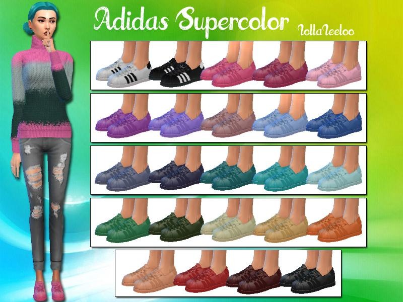 Sims 4 Adidas Superstars Shoes