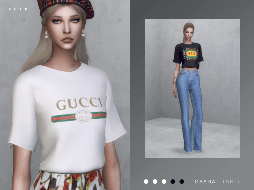 Gucci Print T-Shirt - SLYD