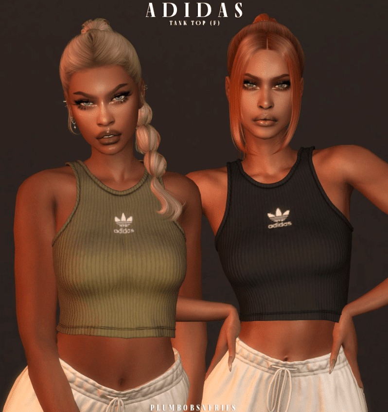 Adidas Cropped Tank Top for Female [ALPHA]