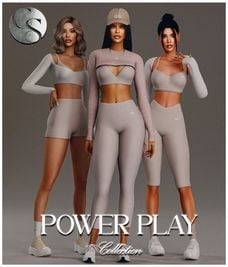 CAMUFLAJE - Power Play Collection - Nike Socks (Sims 4 CC Athletic Wear)