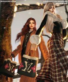 Louis Vuitton Shearling NeoNoe Bag