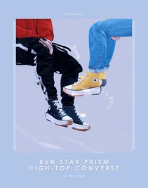 BED_TS4 M Run star prism high-top converse