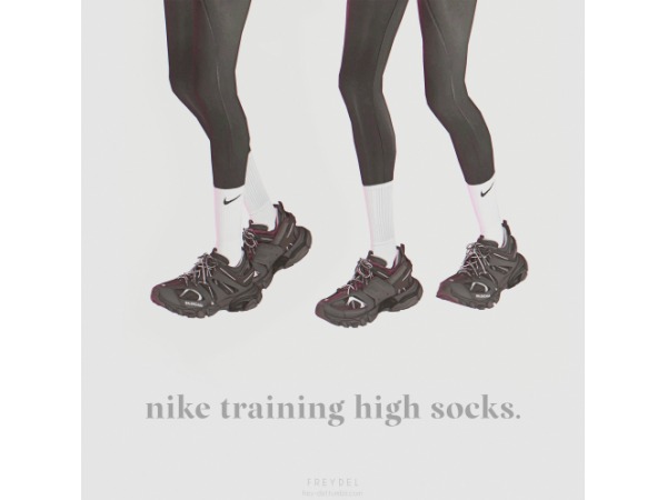 AlphaStride: Elevate Your Game with Nike Training High Socks (Sportswear Essentials)