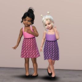 Toddlers Fendi Dress