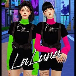 Balenciaga harness T-shirt 