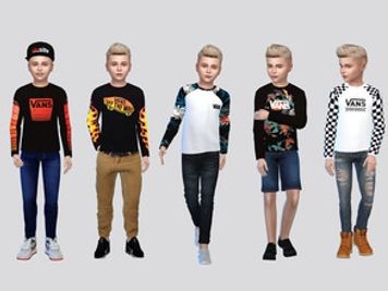 VANS Longsleeve Shirt Kids