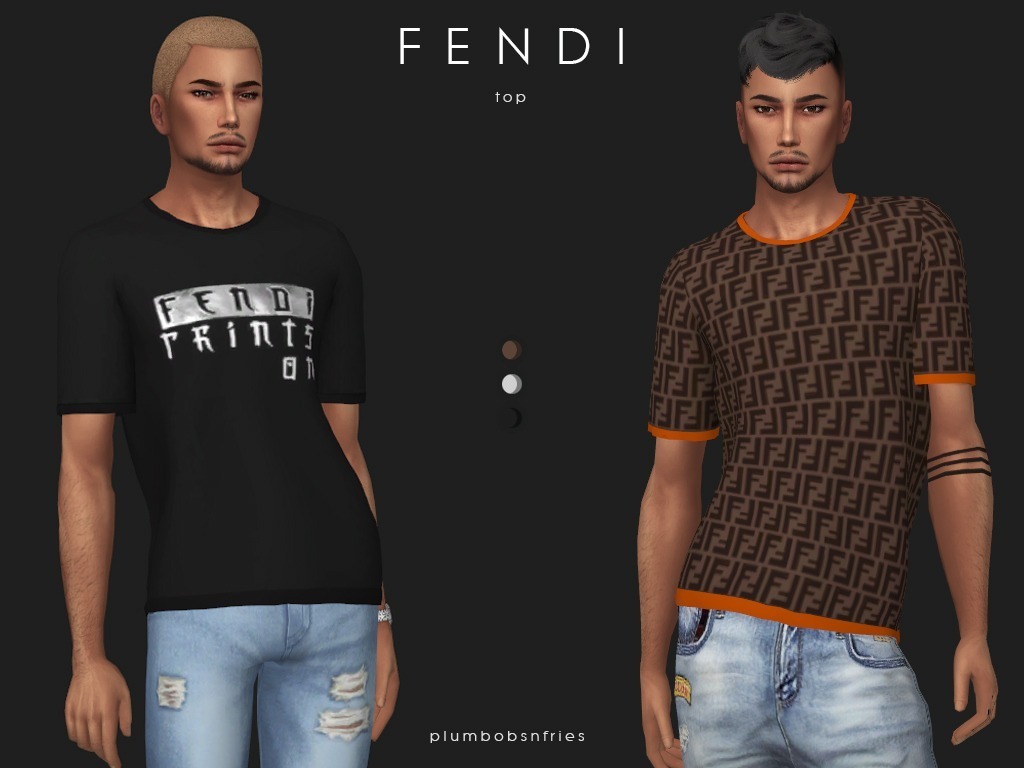 fendi top for males