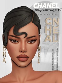 chanel drop earrings v2