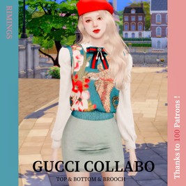 Gucci Coordinates with a Ribbon Top Detail [Alpha]