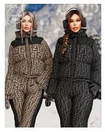 Camuflaje — CAMUFLAJE - FENDI SKI Collection - Jacket & Ski...