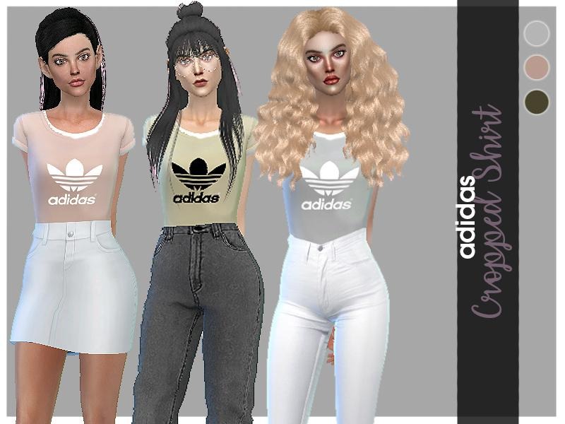Adidas Cropped Shirt