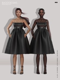 PRADA DRESS SS21 | BADDDIESIMS