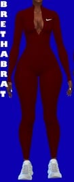 NAKED WARDROBE NIKE JUMPSUIT