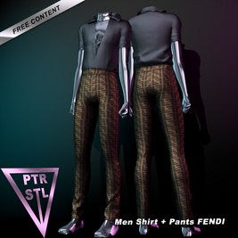 MEM SHIRT + PANTS FENDI