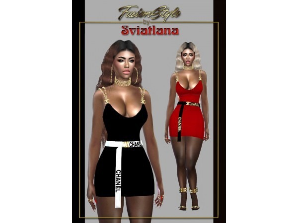 FusionStyle by Sviatlana: Chanel-Inspired Luxury Cocktail Dress Elegance