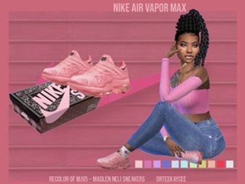 Nike Air Vapor Max ~ Recolor of Madlen Neli Sneaker