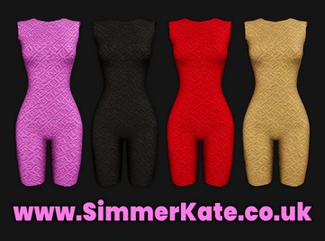 Fendi x Skims Playsuit