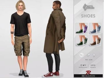 Converse Denim Shoes 02 for Male Sim
