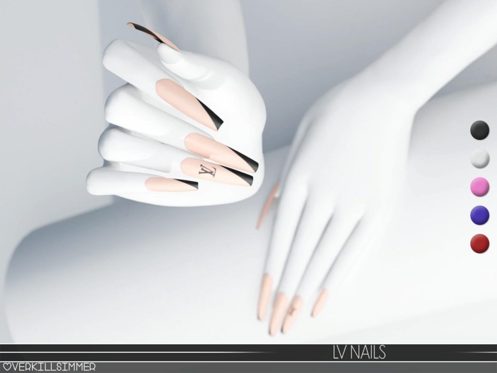 LV nails