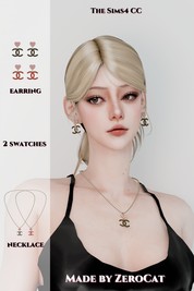 Chanel Earrings & Necklace