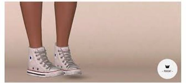 Sims Toddler Converse Outlet (BECKYSIMS-Converse Run Star Hike HI Patreon)