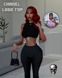 Chanel Logo Top
