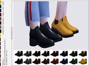 Platform Chelsea Boots