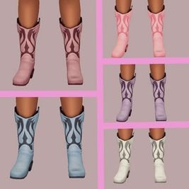 ❀ bg boots recolor ❀