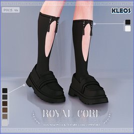 PEACH | Royal Core - Loafers & Socks | Kleos Sims