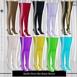 Knife Over the Knee Boots