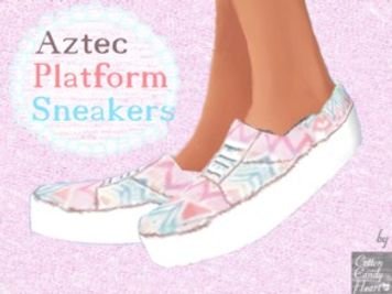 Aztec Platform Sneakers