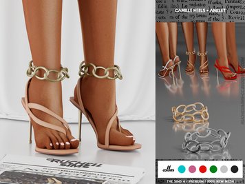 CAMILLE HEELS + ANKLET